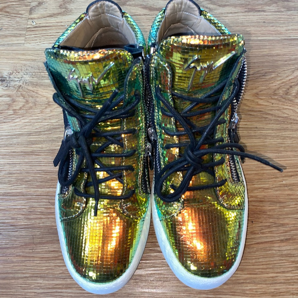 GIUSEPPE ZANOTTI KRISS SNEAKER SZ 10US SZ 43EU GENTLY USED NO BOX